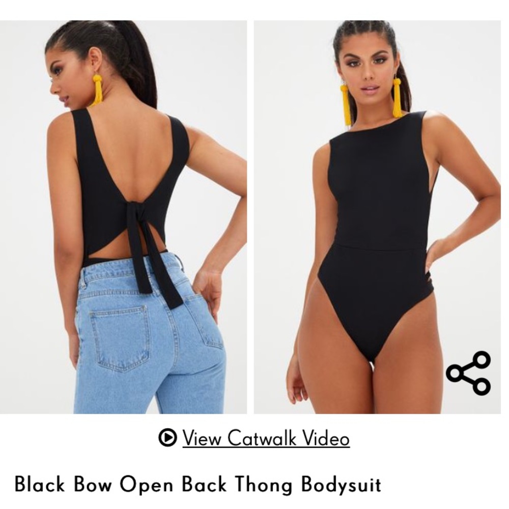 NEW WITH TAGS- pretty little things bodysuit